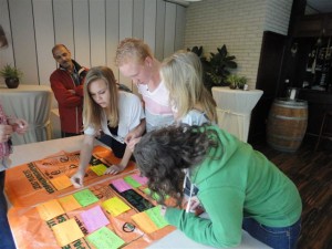 Ideeenbrouwen tijdens Milieu in Bedrijf 27 mei 2010 009